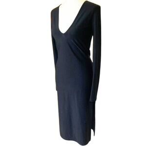 Vintage Y2K Bodycon Tunic/Dress perfect for the returning dress over pants trend